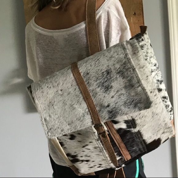 Myra hairon backpack bag (S-0982) - Picture 5 of 8